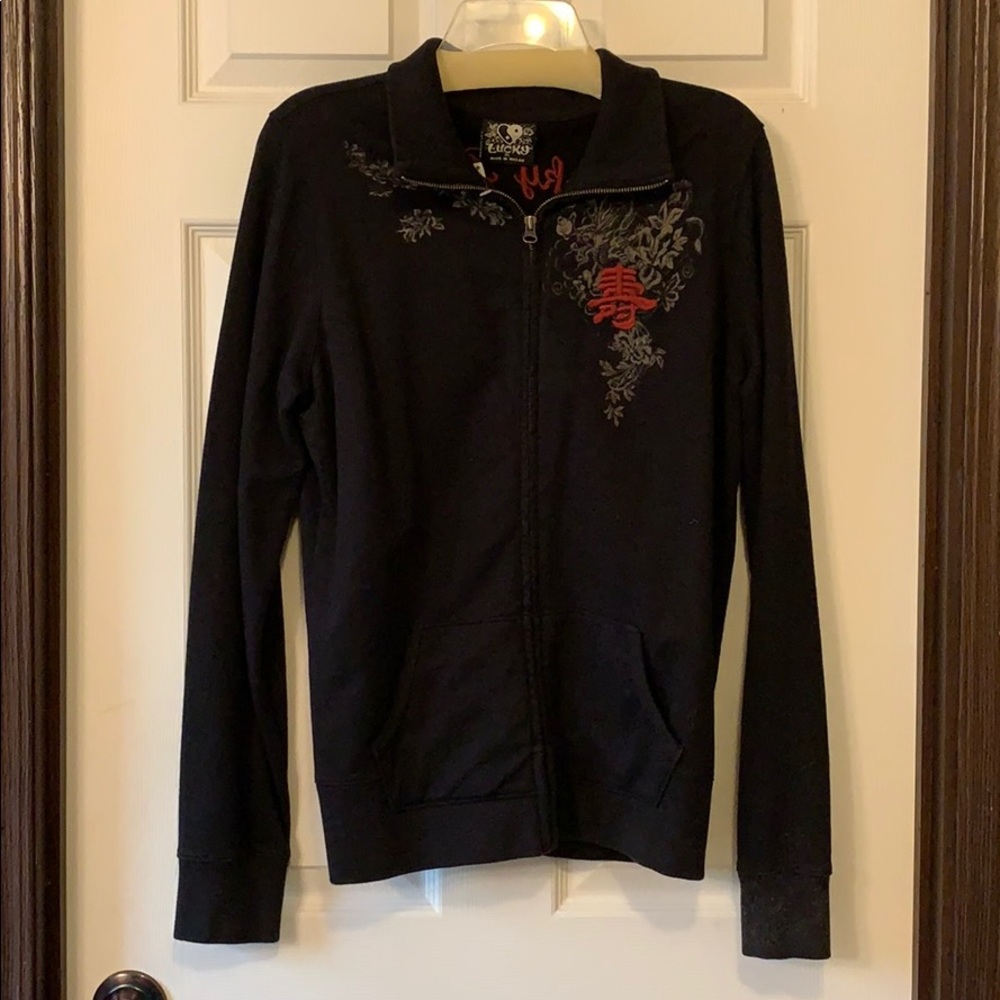 NWT Lucky Brand sweat jacket